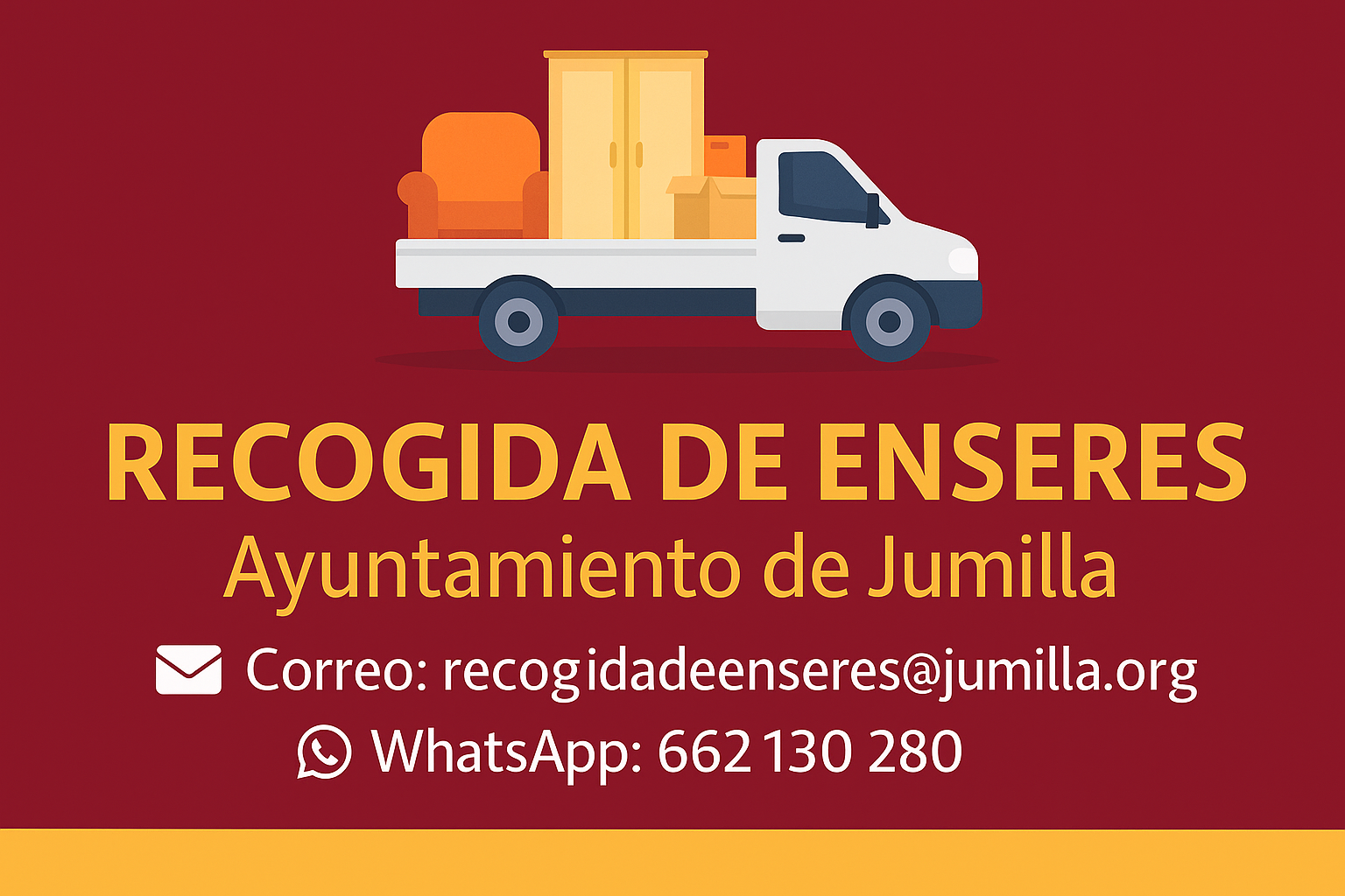 Recogida enseres 
