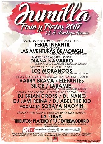 Presentado el cartel y el programa general de la Feria y Fiestas 2017 