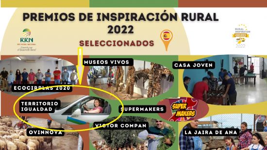 Territorio en Igualdad, candidato a los Premios Inspiraci�n Rural 2022 de la Red Europea de Desarrollo Rural