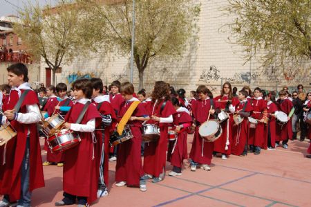 CON LOS MS PEQUEOS COMO PROTAGONISTAS ARRANCARON LOS ACTOS DE SEMANA SANTA EN JUMILLA