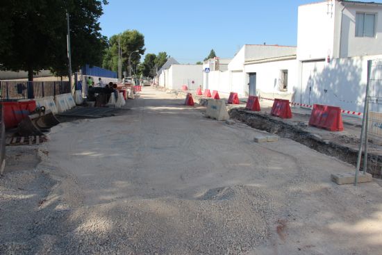 Comienzan en La Estacada las obras de renovacin de infraestructuras de la calle Jardn Botnico y su prolongacin hasta La Va
