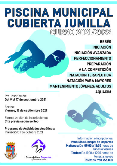 Maana se abre el plazo de preinscripciones para los cursos de natacin de la Piscina Cubierta