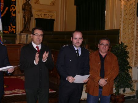 TRECE NUEVOS AGENTES SE INCORPORAN A LA PLANTILLA DE LA POLIC�A LOCAL DE JUMILLA