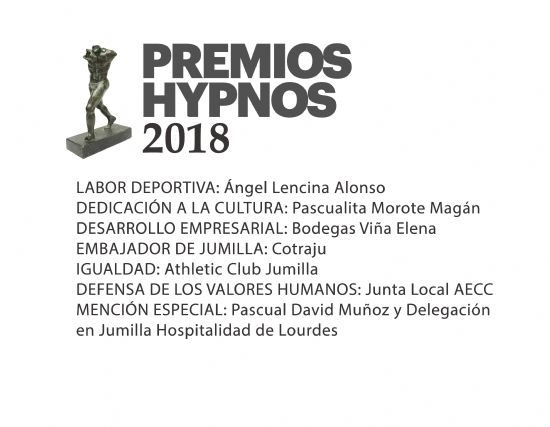 El jurado decide los galardonados de los Premios Hypnos 2018