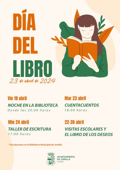 La Biblioteca Municipal celebrar el Da del Libro con actividades para nios y jvenes