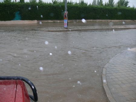 CAEN CASI 30 LITROS POR METRO CUADRADO EN JUMILLA EN TAN SOLO MEDIA HORA