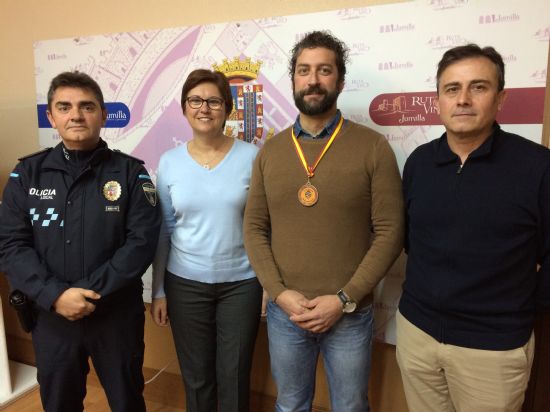 El cabo Antonio Guardiola Lizn, bronce en el Campeonato de Espaa de Defensa Personal Policial