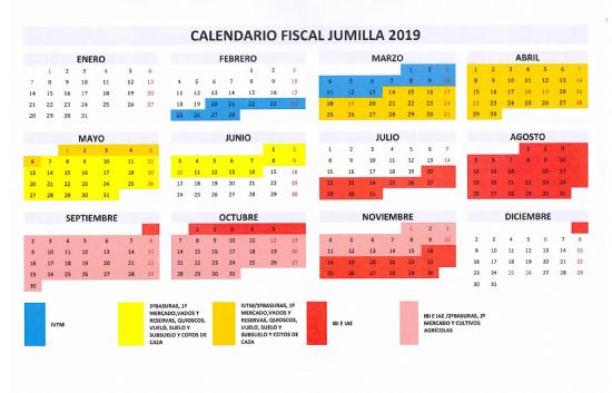 Gestin Tributaria recuerda las fechas claves del calendario fiscal local de 2019