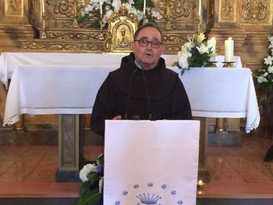 El padre Francisco Oliver pronuncia el pregn de Nuestra Seora de La Asuncin 