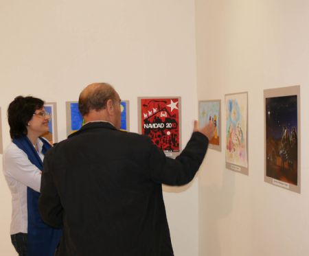 UN TOTAL DE 53 OBRAS SE PRESENTARON AL VI CONCURSO DE CARTEL DE NAVIDAD DE ESTE AO