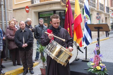 LA COFRAD�A DE TAMBORES CRISTO DE LA SANGRE DE JUMILLA YA CUENTA CON UNA SEDE