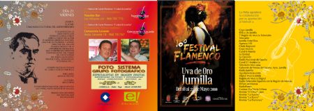 DEL 20 AL 22 DE MAYO, JUMILLA ACOGE EL XVI FESTIVAL NACIONAL DE FLAMENCO UVA DE ORO