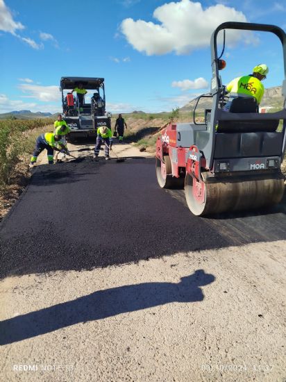 Agricultura arregla un total de 12 caminos rurales tras los daos de las ltimas lluvias torrenciales