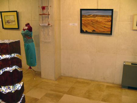 EL AULA DE LA CAM ACOGE UNA EXPOSICIN DE TRABAJOS DE MONITORES DE LA UNIVERSIDAD POPULAR DE JUMILLA