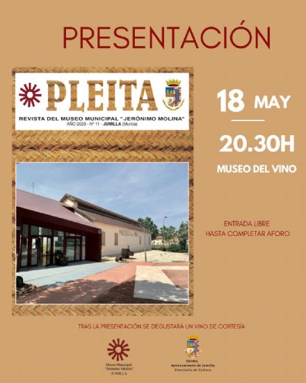 Esta tarde se inaugura la exposici�n 'Los oficios tradicionales' y se presenta la revista Pleita
