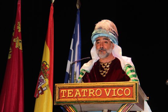 Miguel Lloret pregona las Fiestas de Moros y Cristianos de Jumilla 2019