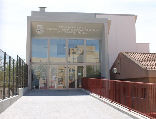 El Conservatorio de Msica de Jumilla recibe ms de 182.000 euros de subvencin regional