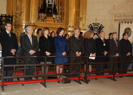 EL ARZOBISPO DE ZARAGOZA, MANUEL UREA PASTOR PREGON LA SEMANA SANTA DE JUMILLA 