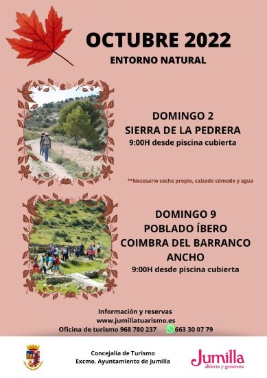 Turismo programa para octubre dos visitas guiadas a parajes naturales y cuatro al Cementerio en torno al D�a de Todos los Santos