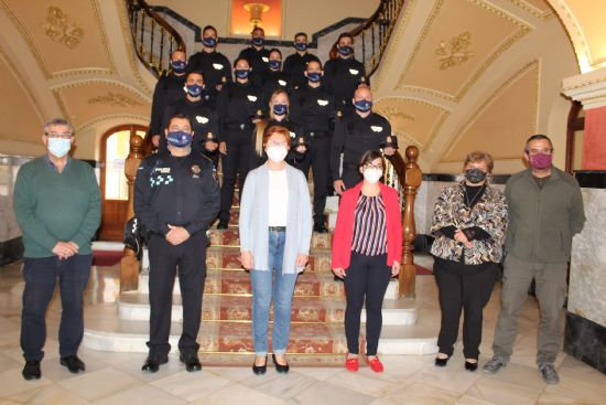 Presentados once nuevos agentes en prcticas que se incorporan a la Polica Local de Jumilla