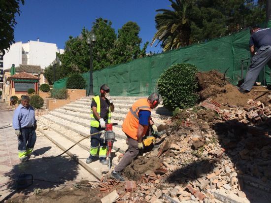 Servicios retoma el programa de actuaciones en el casco urbano y en instalaciones municipales