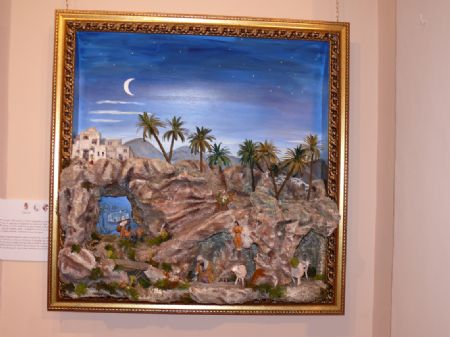 LA ERMITA DE SAN JOS ACOGE, ESTOS DAS, UNA EXPOSICIN DE BELENES EN RELIEVE