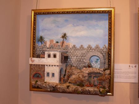 LA ERMITA DE SAN JOS ACOGE, ESTOS DAS, UNA EXPOSICIN DE BELENES EN RELIEVE