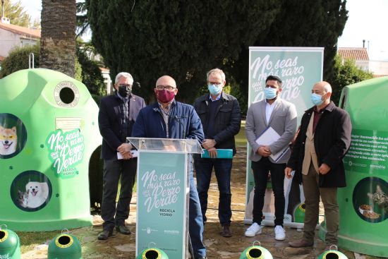Jumilla, el municipio m�s comprometido con el reciclaje de vidrio de la campa�a �No seas m�s raro que un perro verde�