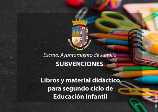 Se inicia el procedimiento de concesin de subvenciones para libros y material de segundo ciclo de Educacin Infantil