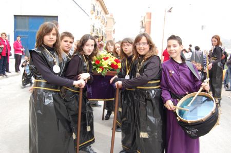 ARRANCA, EN JUMILLA, LA SEMANA SANTA CON LOS MS PEQUEOS 
