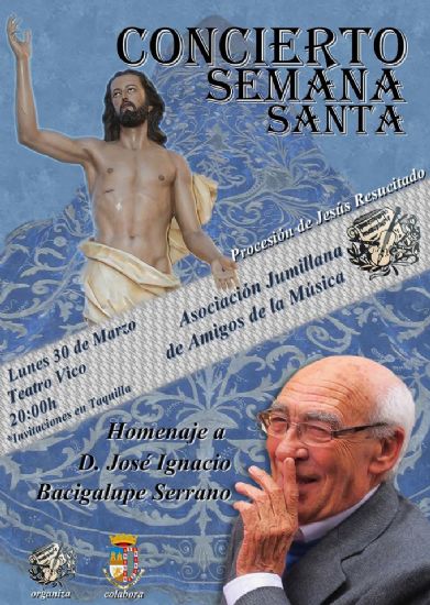 La Pasin Segn San Mateo y el Concierto Homenaje de la AJAM a Bacigalupe citas destacadas en el Teatro Vico estos das