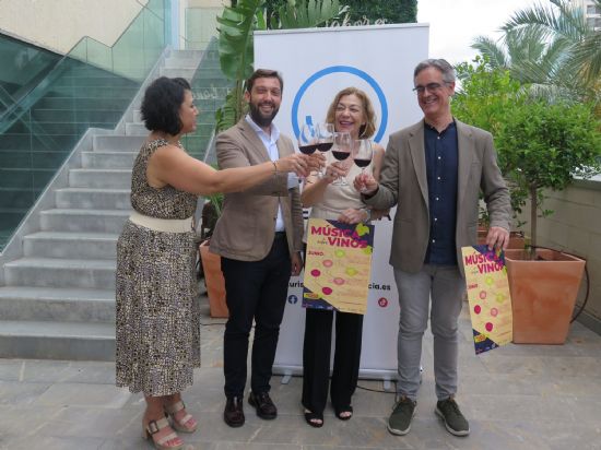 Msica entre Vinos se presenta en el ITREM para toda la Regin de Murcia