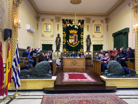 El pleno de febrero aprueba por unanimidad las cuatro mociones presentadas por los grupos municipales