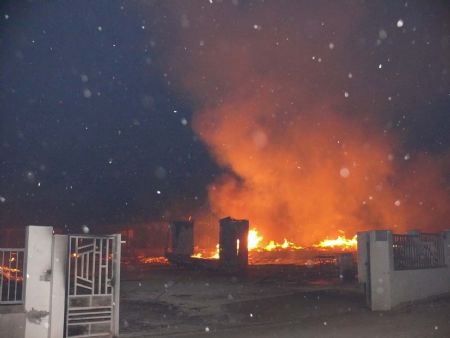 EL INCENDIO INDUSTRIAL MS IMPORTANTE DE LOS OCURRIDOS EN LA REGIN EL LTIMO AO, AFIRM BENITO MERCADER