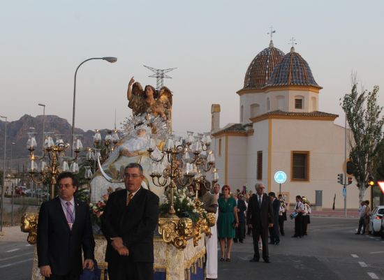 La Patrona de Jumilla ya se encuentra en la Parroquia de San Juan para iniciar la Feria y Fiestas 2014