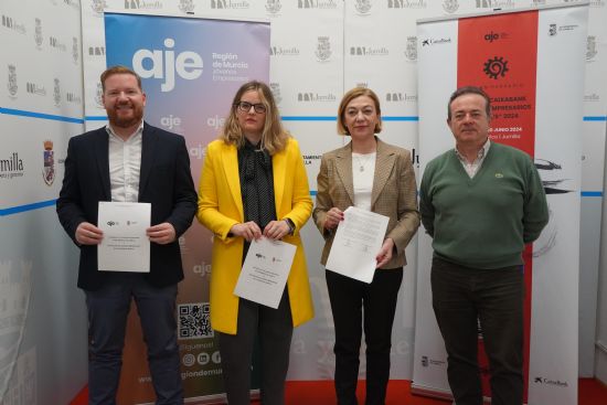 El Ayuntamiento de Jumilla firma un convenio de colaboracin con la Asociacin de Jvenes Empresarios de la Regin de Murcia