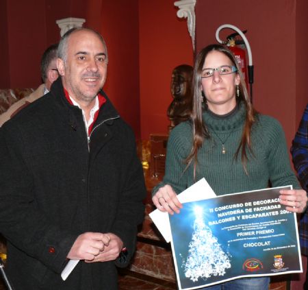 ENTREGADOS LOS PREMIOS DEL CONCURSO DE ESCAPARATES CONVOCADO POR LA CONCEJALA DE COMERCIO Y EXPOBODA