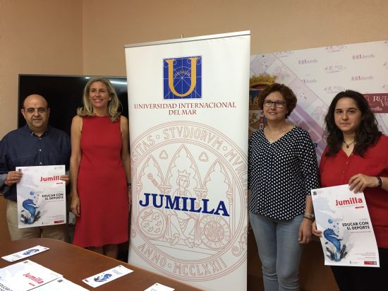 Presentado en Jumilla el curso de la Universidad Internacional del Mar Educar con el Deporte