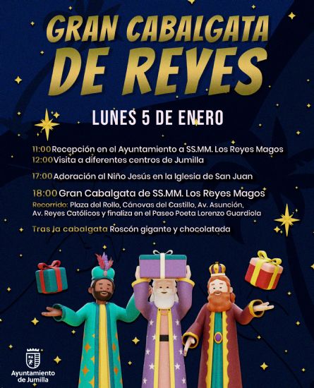 La Cabalgata de Reyes llega el pr�ximo lunes con una jornada llena de magia para toda la familia