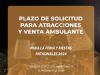 foto portada - noticia Abierto el plazo para solicitar la venta ambulante y atracciones para la Feria y Fiestas de Jumilla 2024