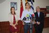 Ver foto 1 - El concejal de Educación, Ramiro García Cerezo inauguraba en septiembre del 2012 el primer curso de la EOI de Jumilla, junto al alcalde, Enrique Jiménez, en un acto en el que se contó con la presencia de la directora general de Formación Profesional y Educación de Personas Adultas , Begoña Iniesta Moreno. 
